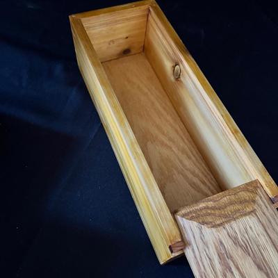 Seven Hand Made Wooden Boxes (D-RG)