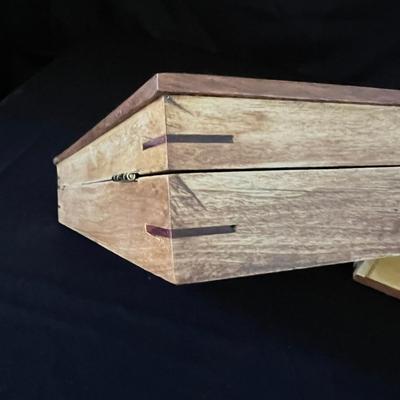 Seven Hand Made Wooden Boxes (D-RG)