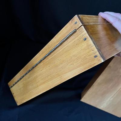 Seven Hand Made Wooden Boxes (D-RG)