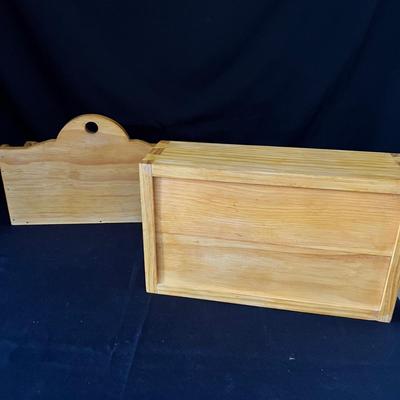 Seven Hand Made Wooden Boxes (D-RG)