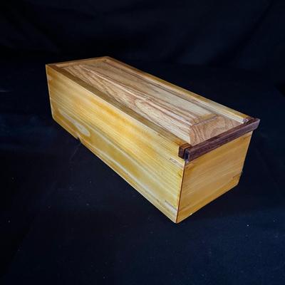 Seven Hand Made Wooden Boxes (D-RG)