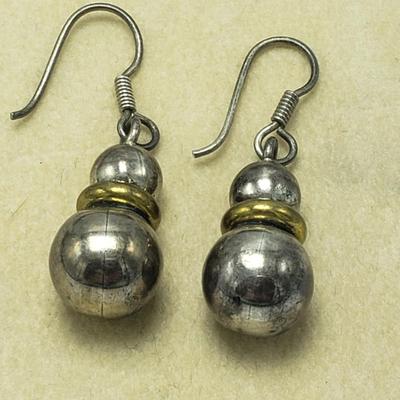 Nine Pair of Earrings-Sterling, 14K and More (ST-KD)