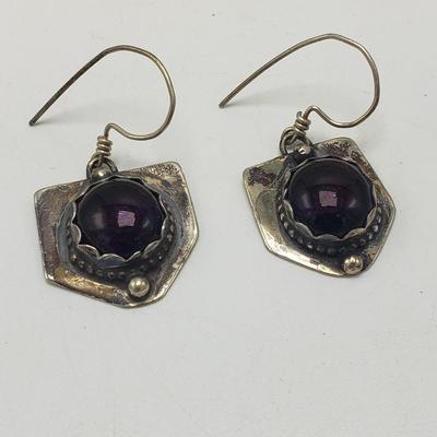 Nine Pair of Earrings-Sterling, 14K and More (ST-KD)