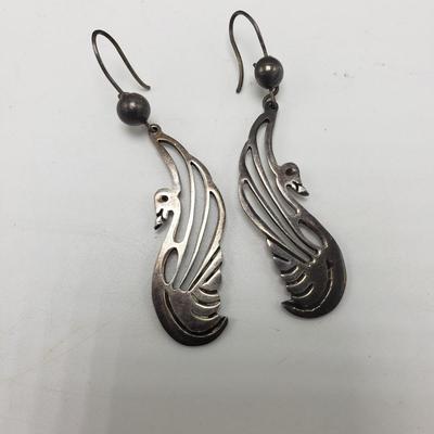 Nine Pair of Earrings-Sterling, 14K and More (ST-KD)