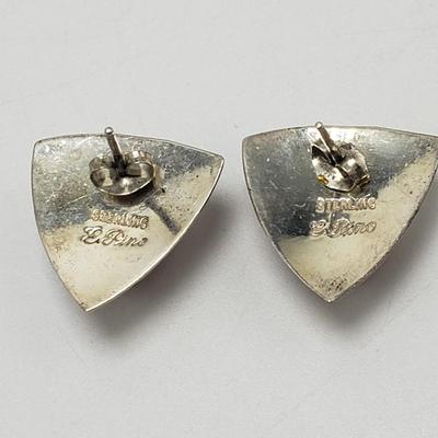 Nine Pair of Earrings-Sterling, 14K and More (ST-KD)