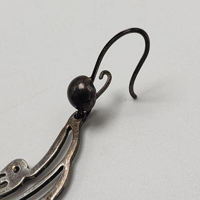 Nine Pair of Earrings-Sterling, 14K and More (ST-KD)