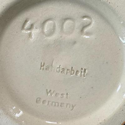 Sale Photo Thumbnail #146: Made in Germany and West Germany. Total of seven pieces. Age related wear. Measurement of largest: 11.5"H. [JP]