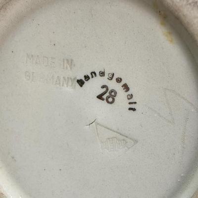 Sale Photo Thumbnail #147: Made in Germany and West Germany. Total of seven pieces. Age related wear. Measurement of largest: 11.5"H. [JP]