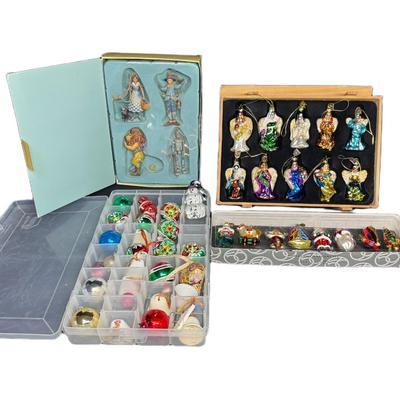 Sale Photo Thumbnail #198: Includes Jim Shore, Dept. 56, Pacconi, hand painted France, and more. Total of 49 pieces. [CS]