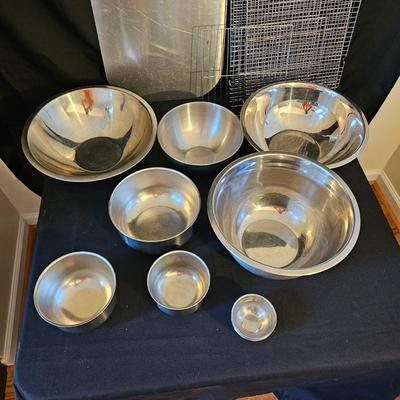 Kitchen Stainless & Glass Utensils, Bowls, Racks & More (K-JS)