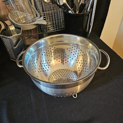 Kitchen Stainless & Glass Utensils, Bowls, Racks & More (K-JS)