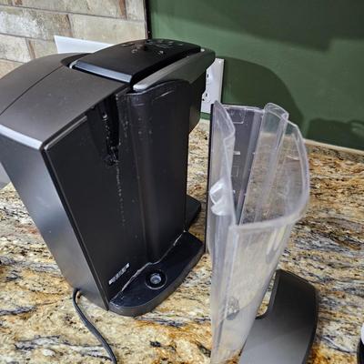 Keurig Coffee Maker & Spin Rack w/Pods (K-JS)