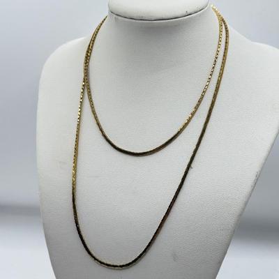 LOT 46J: Goldtone & Silvertone Necklaces: Napier, Nine West & More