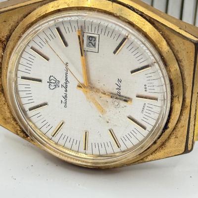 LOT 48J: Men’s Watches: Enato, Jules Jurgensen, Bulova & Seiko
