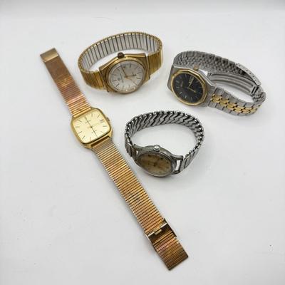 LOT 48J: Men’s Watches: Enato, Jules Jurgensen, Bulova & Seiko
