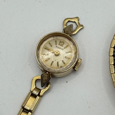 LOT 49J: Vintage Ladies Watches: Lanco 17 Jewels, Unichron 17 Jewels & More