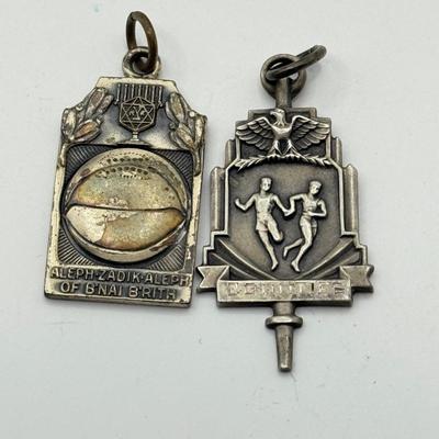 LOT 54J: Vintage Sports Keychains/Pendants - Some Gold Filled