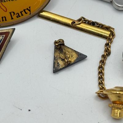 LOT 55J: Pins, Tie Tacks & More