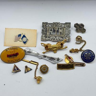 LOT 55J: Pins, Tie Tacks & More