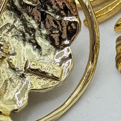 LOT 59J: Pins & Brooches; Cat, Trifari & More