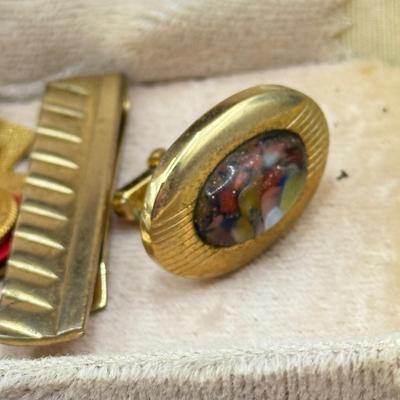 LOT 60J: Large Collection of Men’s Jewelry including Swank & More