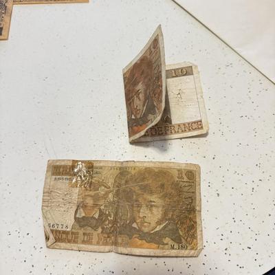 LOT 80K: Foreign Coins/Currency: Israel, France & More