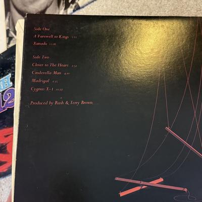 LOT 102L: Vinyl Records: Queen, Rush, Bruce Springsteen & Styx