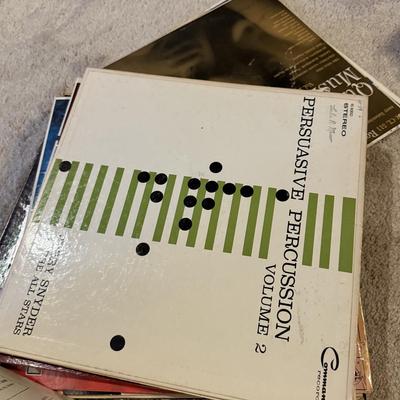 LOT 103L: Large Collection of Vinyl Records: Sinatra, Streisand & More