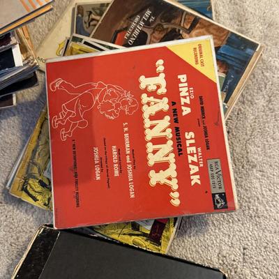 LOT 103L: Large Collection of Vinyl Records: Sinatra, Streisand & More