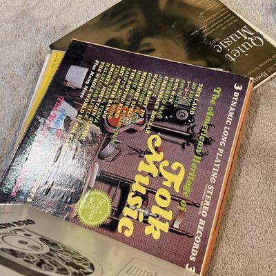 LOT 103L: Large Collection of Vinyl Records: Sinatra, Streisand & More