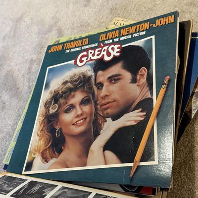 LOT 104B: Vinyl Soundtrack Records: Grease, Rocky & More