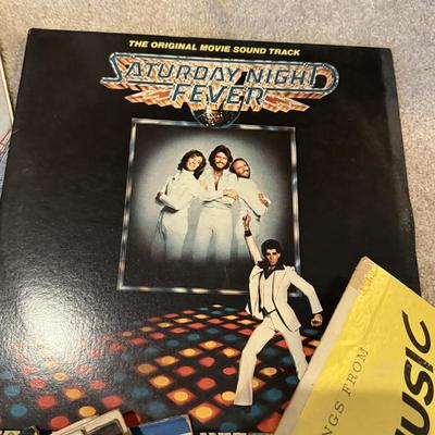 LOT 104B: Vinyl Soundtrack Records: Grease, Rocky & More