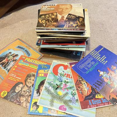 LOT 105B: Large Vinyl Record Collection
