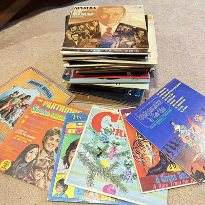 LOT 105B: Large Vinyl Record Collection