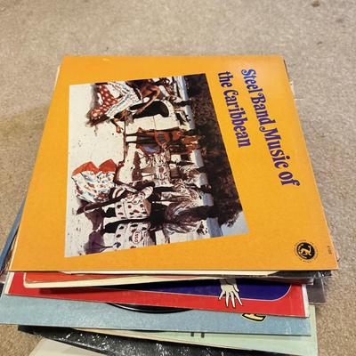 LOT 105B: Large Vinyl Record Collection