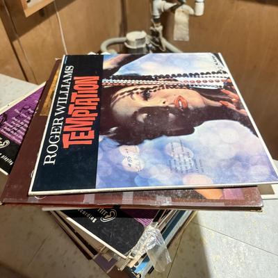 LOT 106B: Stack of Classical Music Vinyl Records