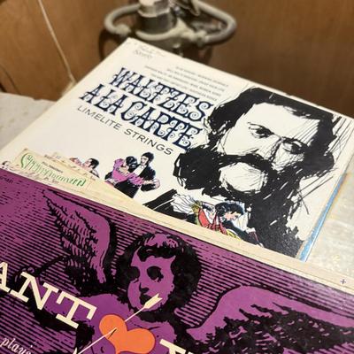 LOT 106B: Stack of Classical Music Vinyl Records