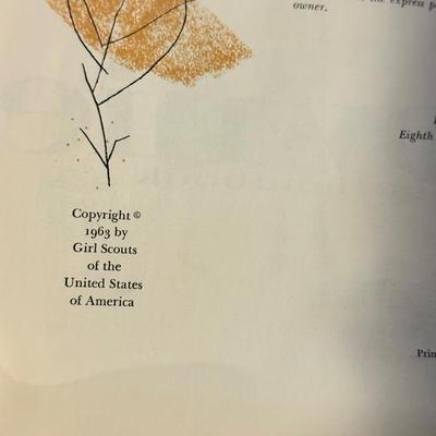 LOT 108B: Vintage Postcards, Girl Scout Brownie Manual, Vintage Lifeguard Books & More