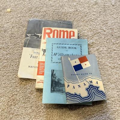 LOT 108B: Vintage Postcards, Girl Scout Brownie Manual, Vintage Lifeguard Books & More