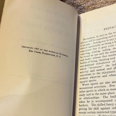 LOT 108B: Vintage Postcards, Girl Scout Brownie Manual, Vintage Lifeguard Books & More