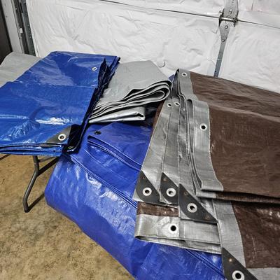 Four Outdoor Tarps (G-JS)