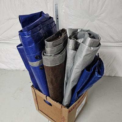 Four Outdoor Tarps (G-JS)