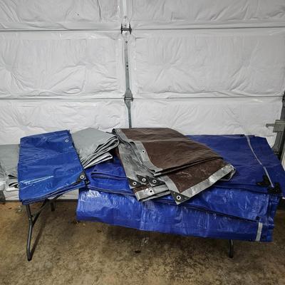 Four Outdoor Tarps (G-JS)