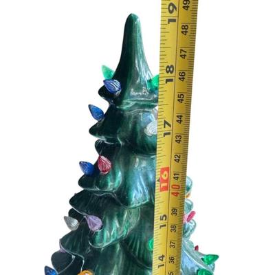 Sale Photo Thumbnail #106: Ceramic 
Missing a few of the bulbs that light up. Can be purchased on Amazon or craft store.