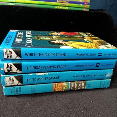 CHILDRENS BOOKS - THE HARDY BOYS AND DISNEY WONDERFUL WORLD OF READING