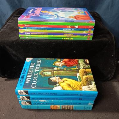 CHILDRENS BOOKS - THE HARDY BOYS AND DISNEY WONDERFUL WORLD OF READING