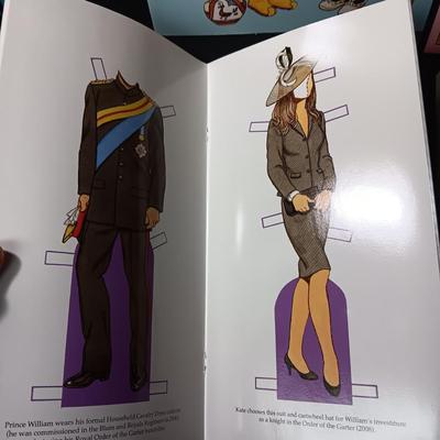 1979 BARBIE PAPER DOLLS AND UNUSED ROYAL WEDDING, SLEEPING BEAUTY AND INDIAN GIRL AND BOY PAPER DOLLS