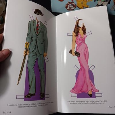 1979 BARBIE PAPER DOLLS AND UNUSED ROYAL WEDDING, SLEEPING BEAUTY AND INDIAN GIRL AND BOY PAPER DOLLS