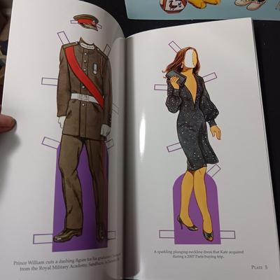 1979 BARBIE PAPER DOLLS AND UNUSED ROYAL WEDDING, SLEEPING BEAUTY AND INDIAN GIRL AND BOY PAPER DOLLS