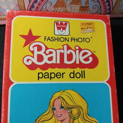 1979 BARBIE PAPER DOLLS AND UNUSED ROYAL WEDDING, SLEEPING BEAUTY AND INDIAN GIRL AND BOY PAPER DOLLS